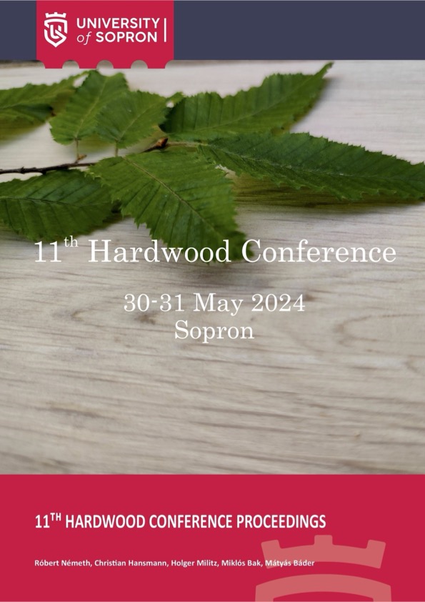 Research Paper, Carbon Sequestration - 11th Hardwood Conference 2024 - Universtiy of Sopron